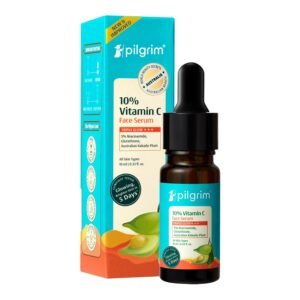 Pilgrim 10% Vitamin C Face Serum for Glowing Skin with Niacinamide – 10ml