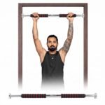 Boldfit Pull up Bar for Home [100 KG] – Gym Equipment for Home Workout | Adjustable Door Way Chin Up Bar for Home Workout for Adults | PullUp Bar for Men & Women | Anti-Skid Grip (62-100 CM)