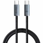 KARWAN 100W Type C to Type C Charging Cable,2M Nylon Braided Tangle free PD-3.1 Ultra Fast Charging & Data Sync Cord with E-Marker Chip for Laptops,iPad,Macbook,Tablet,iPhone,Android Smartphone & More