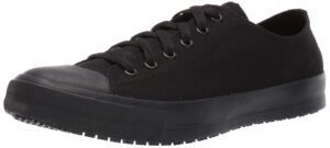 Shoes for Crews Unisex Slip-Resistant Work Sneakers – Comfortable, Non-Slip Work Shoes for Men & Women in Food Service, Healthcare, Retail & More – Delray
