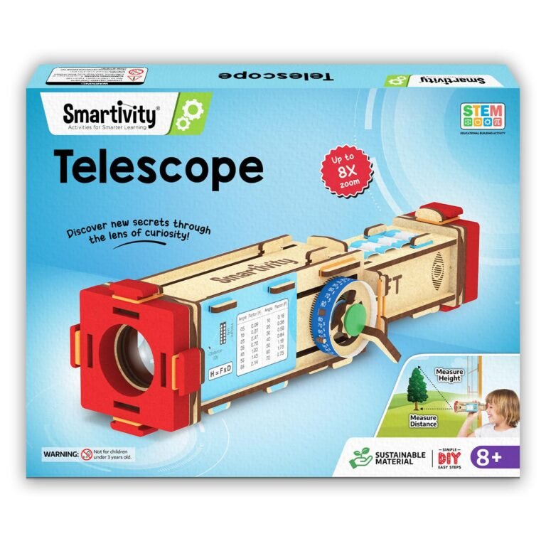 Smartivity DIY Telescope STEM Toy for Kids 8-14 Years