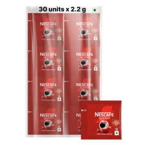 Nescafé Classic Instant Coffee Powder, 66g, (30 units x 2.2 g each) Pack