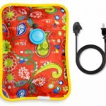 ANTIL’S Electric Hot Water Bag for Pain Relief, Rechargeable Heating Pad for Body Warmth, Portable Electric Heat Pouch for Muscle Aches, Back Pain and Period Cramps, Multicolor, Pack of 1