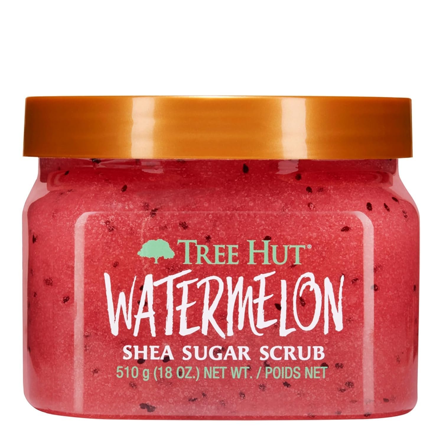 Tree Hut – Sugar Body Scrub – Shea Sugar Scrub Watermelon – 510g Jar – Contains Pineapple and Shea Butter – Helps restore skin radiance – Deeply nourishes and softens dry skin