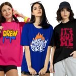 LEOTUDE Women’s Short Sleeve with Round Neck, Oversized Longline Drop