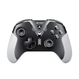 Ant Esports GP365 Pro Wireless Gaming Controller with Hall Effect Magnetic Triggers, 2.4G Gamepad for PC Windows 11/10/8/7, PS3, Android, Smart TV, TV Box, Dual Vibration, Black/Grey