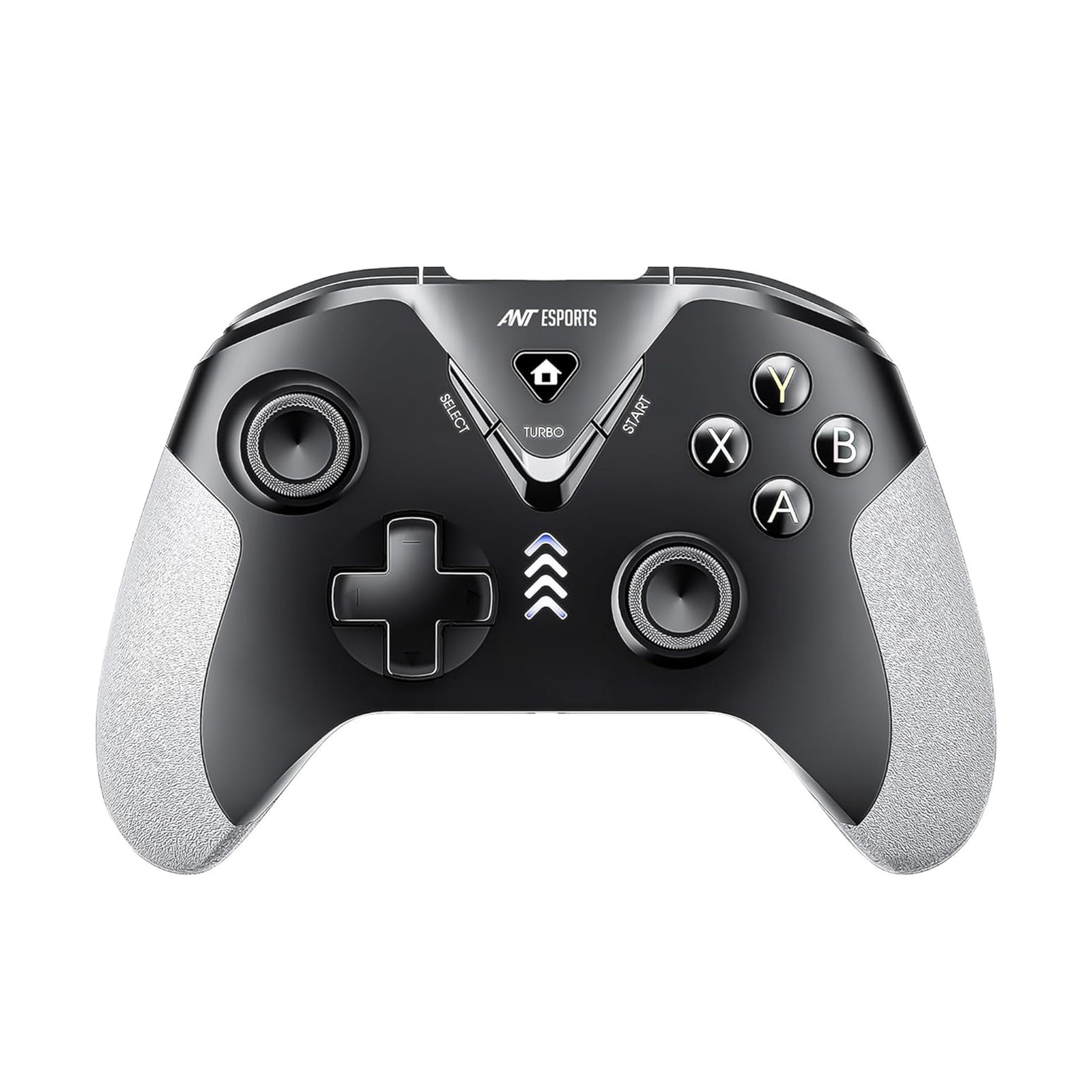 Ant Esports GP365 Pro Wireless Gaming Controller with Hall Effect Magnetic Triggers, 2.4G Gamepad for PC Windows 11/10/8/7, PS3, Android, Smart TV, TV Box, Dual Vibration, Black/Grey