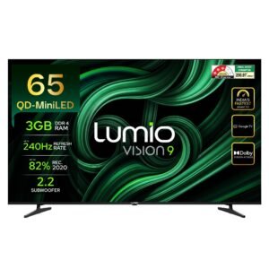 Lumio Vision 9 2026 165cm (65 inches) 4K Ultra HD Smart QD-MiniLED Google TV EPIC2-ADSI