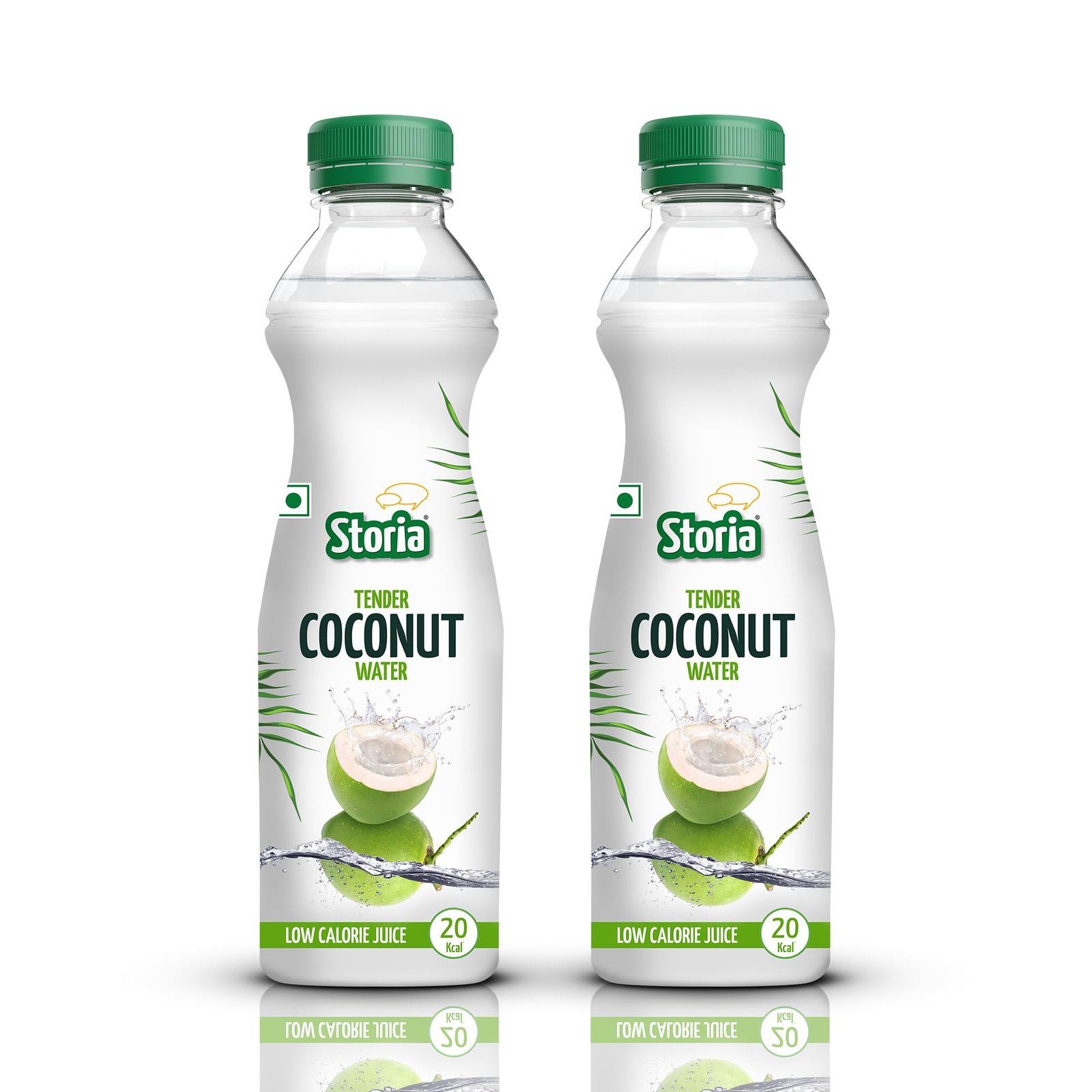 Storia Tender Coconut Water – No Added Sugar – 1000 ml PET Bottle (Pack of 2)