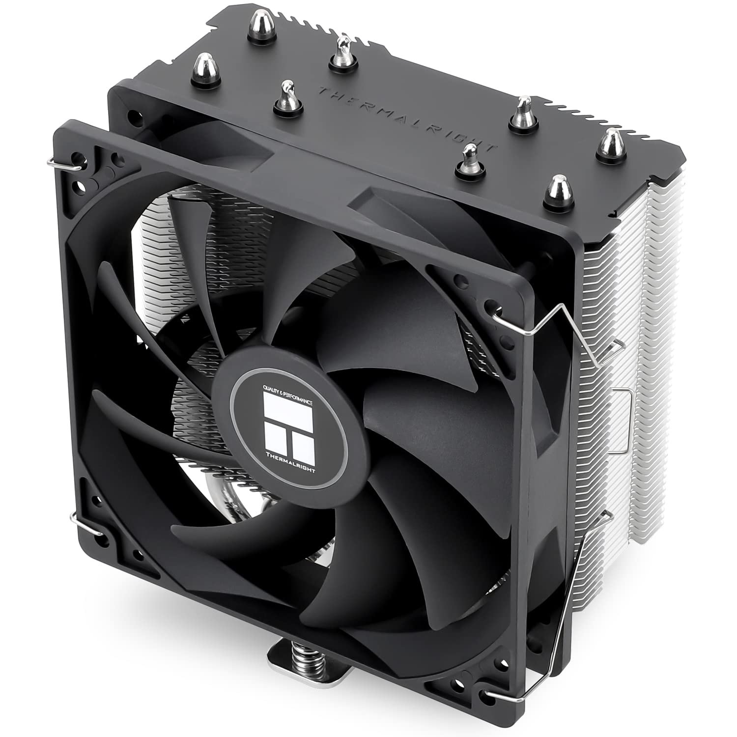Thermalright Assassin X120 Refined SE CPU Air Cooler, 4 Heat Pipes, TL-C12 PWM Fan, Aluminium Heatsink Cover, AGHP Technology, for AMD AM4/Intel LGA 1150/1151/1155/1156/1200/1700 (AX120 R SE)