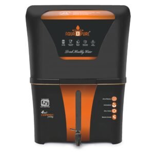 AQUA D PURE 4 in 1 Copper RO Water Purifier with 10 Stage Purification Filtration, UV, UF, TDS Adjuster and 12 Litre Large Storage Tank