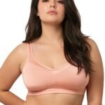 Enamor Full Support Super Lift Women’s Cotton Everyday Minimizer Bra – Non Padded, Wirefree, Full Coverage – A112 (Available in Plus Sizes)