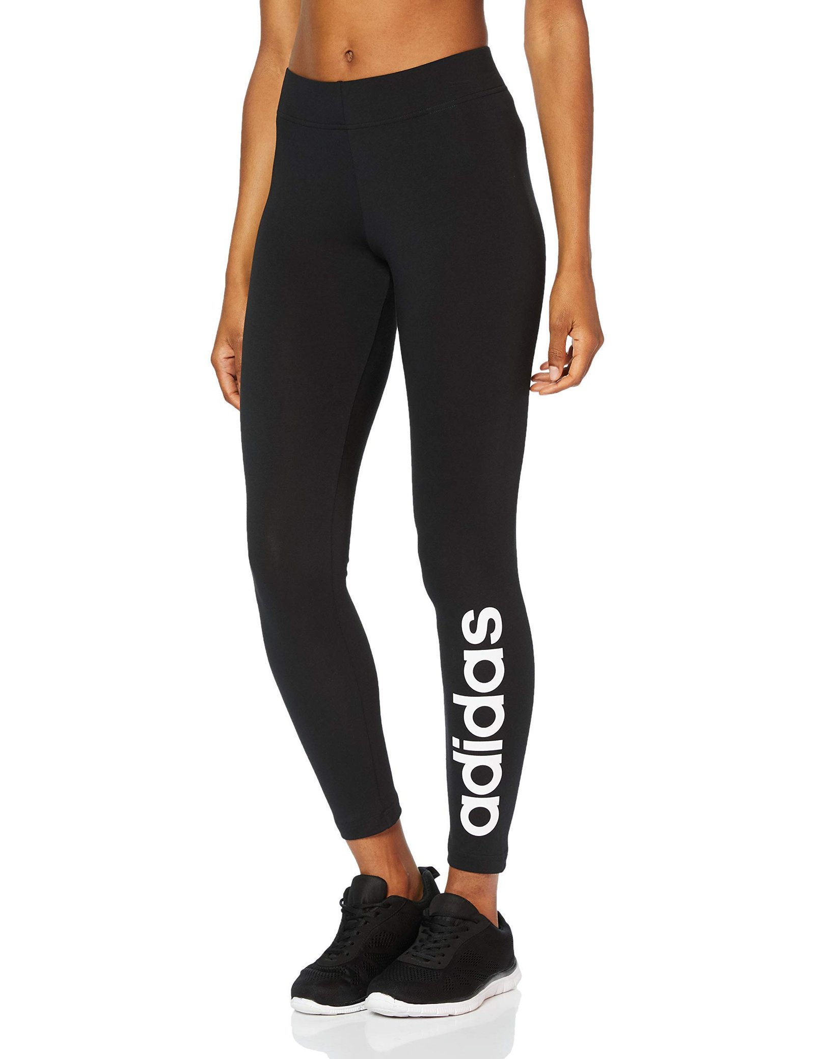 adidas Womens Tights | W E Lin Tight | Black |