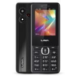 Lava A2 Smart (2025) Dual SIM Keypad Mobile Phone – 2.4” Big Display | Built-in UPI Payments | 1200mAh Battery | Bluetooth Feature | Camera | Auto Call Recording | and 9 Regional Languages – Black