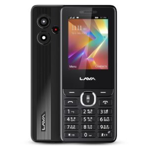 Lava A2 Smart (2025) Dual SIM Keypad Mobile Phone – 2.4” Big Display | Built-in UPI Payments | 1200mAh Battery | Bluetooth Feature | Camera | Auto Call Recording | and 9 Regional Languages – Black
