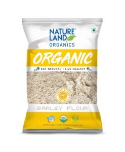 NATURELAND ORGANICS Barley Flour / Jau Flour 500 Gm (Pack of 5) – Healthy Organic Flour