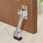 LAPO Premium 5 Inch Rubber Door Stopper with Screw | Durable Wooden Door Stopper for Home, Office, Hotel | Strong Grip Door Holder for All Surfaces | Matt Finish (Pack of 3)