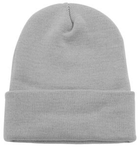 Top Level Beanie Men Women – Unisex Cuffed Plain Skull Knit Hat Cap