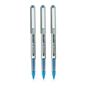 uni-ball Eye UB157 0.7mm Roller Ball Pen | Blue Ink, Pack of 3