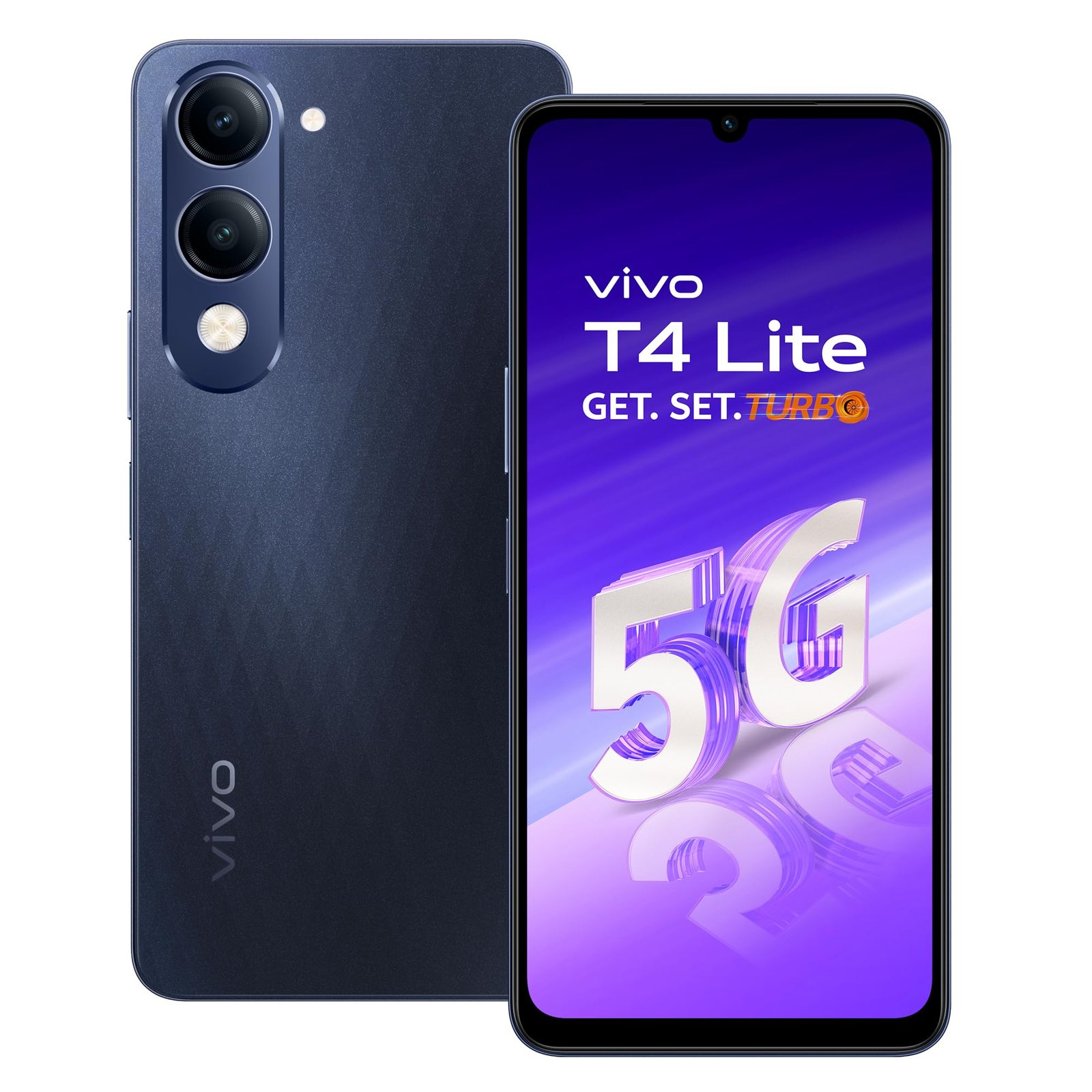 vivo Mobile Phone T4 Lite 5G Prism Blue_128G+4G
