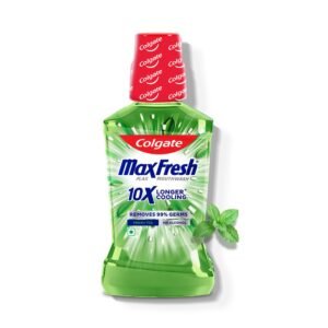 Colgate Plax Fresh Tea Mouthwash, 0% Alcohol, Antibacterial Mouth Wash for Bad Breath, Cavity Protection & Germ Defense for Adults, 250ml