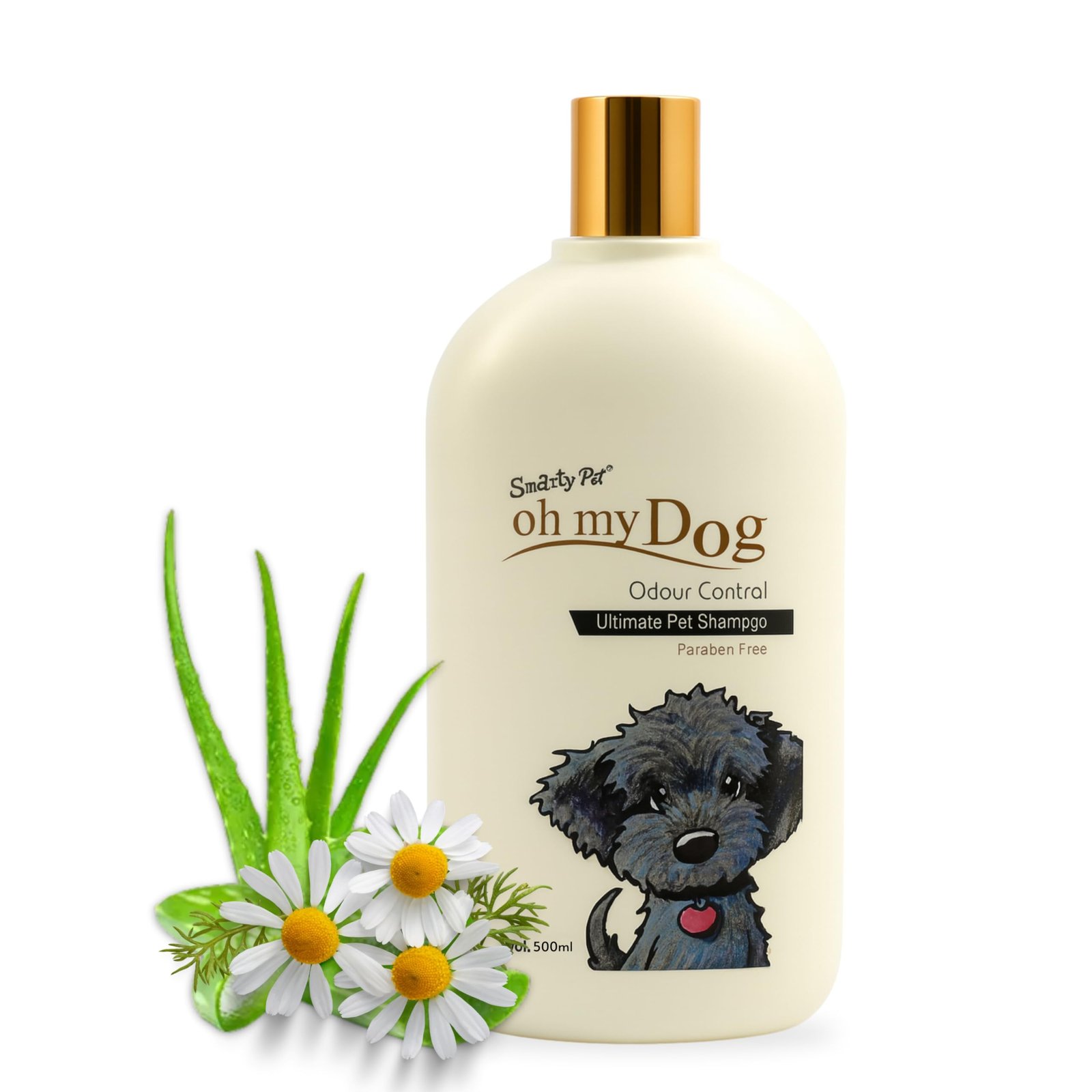 Foodie Puppies Oh My Dog Odour Control Shampoo for Dogs and Puppies – 500ml | Paraben & Cruelty-Free Ultimate Pet Shampoo | Eliminates Bad Odour | Shiny & Soft Fur | Suitable for All Breeds and Sizes
