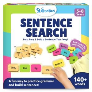 Skillmatics Sentence Search – Educational Board Game, Learning Toy for Kids