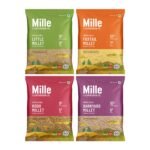 Mille Grains Combo | Foxtail, Little, Kodo and Barnyard Millet | Unpolished, Toasted, No Soaking Required | Ideal for Fasting | Rice Replacement | High Fibre and Plant Protein | Gluten Free | Cooks in 10 minutes, 500 g X 4