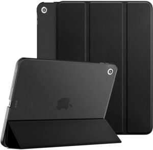 Robustrion Cover for iPad 9th Gen Cover/8th 7th Generation Case 10.2″,Black