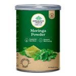 ORGANIC INDIA A TATA Product – Moringa Powder – 100g, Essential Nutrition Superfood, Helps Naturally Boost Energy Levels, Improves Stamina & Vitality, Rich In Vitamins & Minerals