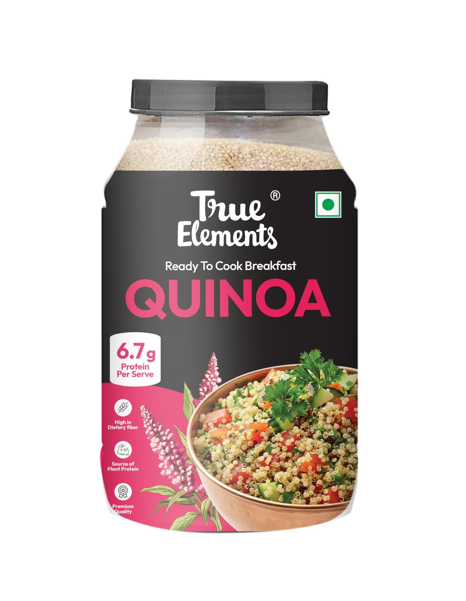 True Elements Certified Quinoa 2kg – Healthy Food | Diet Food | Quinoa Seeds