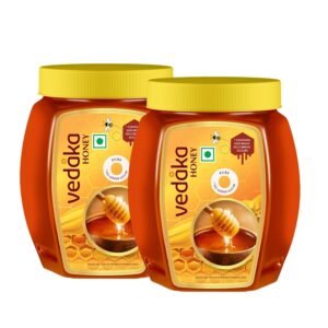 Amazon Brand – Vedaka Honey | 2 Kg | 1 Kg x Pack of 2 | Pure| No Added Sugar | Rich in Antioxidants | Source of Nutrition & Energy