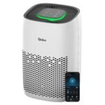 Qubo Q200 Smart Air Purifier for bedroom by Hero Group| Up to 200 SqFt| True HEPA H13|Removes 99.99% Dust, Allergens, Smoke, Virus & PM2.5|150 m³/h CADR|5-Stage Filter|App Control|9000 Hrs Filter Life