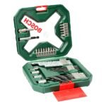 Bosch X-line 2607010608 Cobalt Steel Classic Drill and Screwdriver Bit Set (Blue, 34-Pieces), Straight