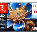 TCL 108 cm (43 inches) Smartchoice 4K Ultra HD Smart QLED Google TV | HDR 10+ | Dolby Vision & Atmos | 30W Speaker Output | Game Master | 43T6D