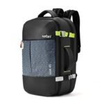 Safari 45L Expandable Overnighter Casual Hiking Travel Backpack Large size Laptop Bag for Man and Women with suitcase compartment, Ideal for Office Use, Work Trips, School, College, boys and girls
