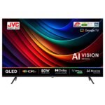 JVC 190 cm (75 inches) AI Vision Series QLED Google TV LT-75NQ7165C (Black)