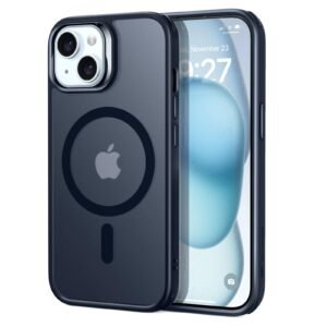 ESR Classic Hybrid for iPhone 15 Case, Frosted Black