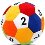 Babique Ball Numeric Plush Soft Toy Cute Kids Birthday Animal Baby Boys/Girls (25 cm)