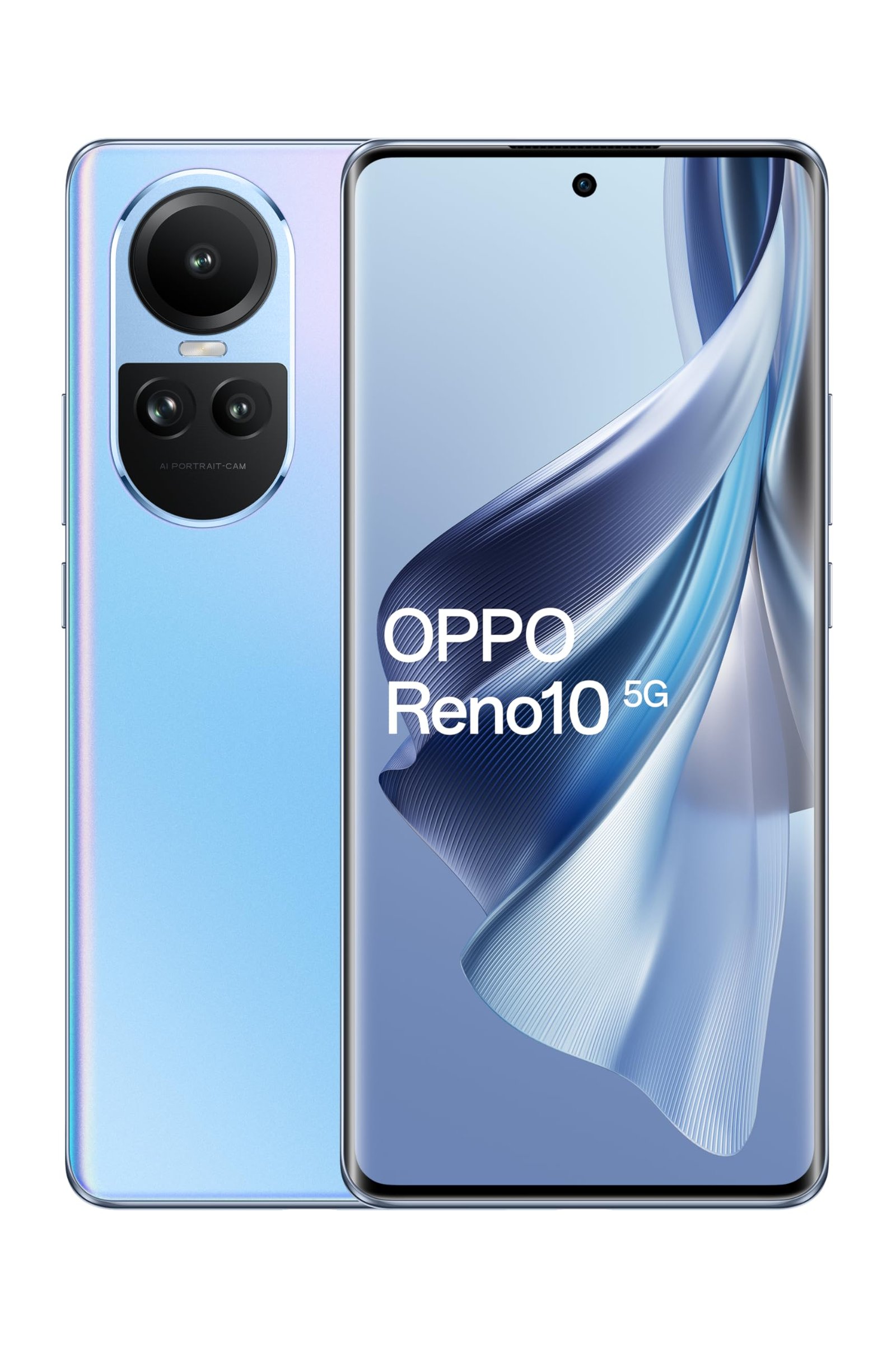 OPPO Reno10 5G (Ice Blue, 256 GB) (8 GB RAM)