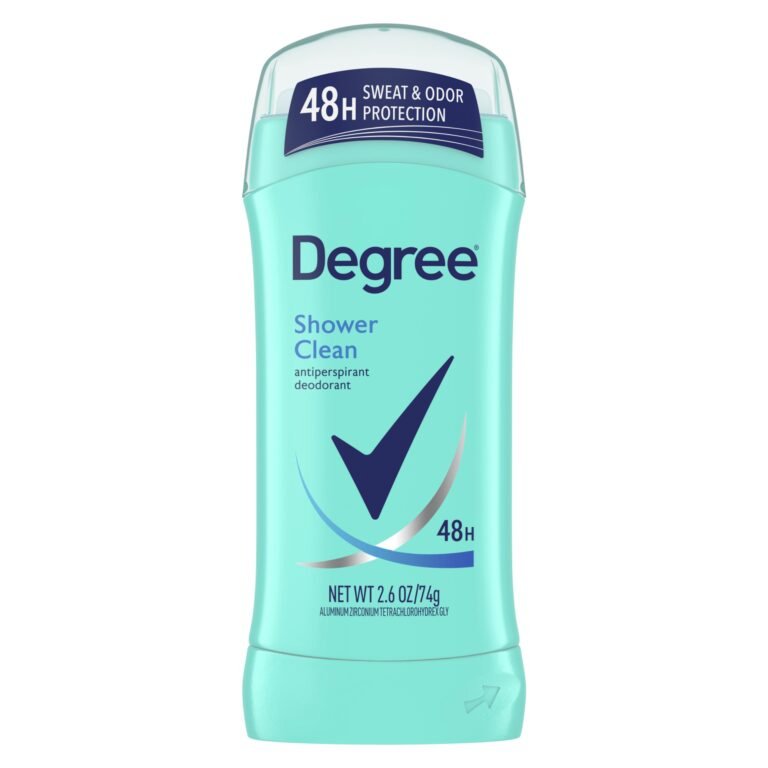 Degree Invisible Solid Shower Clean Deodorant For Women 2.6 Oz