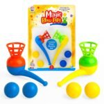 Ratna’s Magic Blow Pipe Set of 2 Floating Ball Creative Magic Blowing Ball Toy Party Game for Kids & Adults