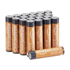 AmazonBasics AAA Performance Alkaline Batteries (20-Pack) – Packaging May Vary