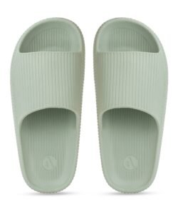 Aqualite NEO-354 Women’s Slides Slippers | Slip-On Comfort Flat Base Flipflop for Daily Wear | Anti-Skid, Lightweight & Easy to Wear | Casual Home & Outdoor Sandals for Women