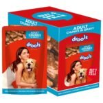 Drools Adult Wet Dog Food 0.9kg (150g x 6) Pack of 6 | Real Chicken and Chicken Liver Chunks in Gravy | Healthy Skin and Coat | Maintains Joint Health | Better Digestibility