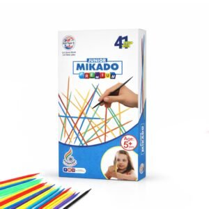 Ratna’s Mikado Sticks Junior, 41 Pick-Up Sticks, Best Return Gift, Fun Family Indoor Board Game for Adults and Kids 5+ Years
