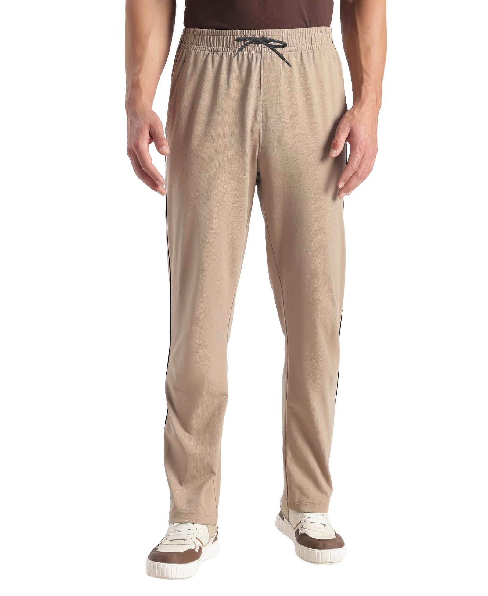 Jockey 9500 Men Super Combed Cotton Rich Regular Fit Trackpant with Side Pockets