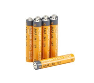 amazon basics AAAA Everyday Alkaline Batteries for Stylus (8-Pack) – Appearance May Vary