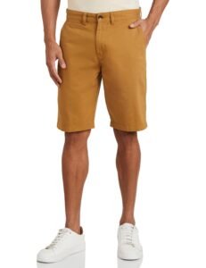 Amazon Brand – Symbol Men’s Cotton Regular Fit Chino Shorts |Slant Pockets