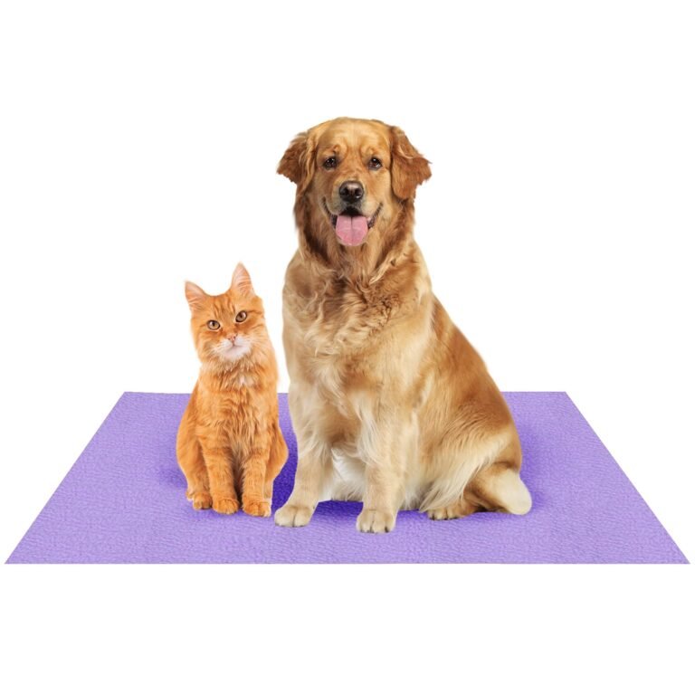 Waterproof Reusable Washable Pee Pads for Dogs | High Absorption Puppy Training Pads(70cm X 100cm) Violet